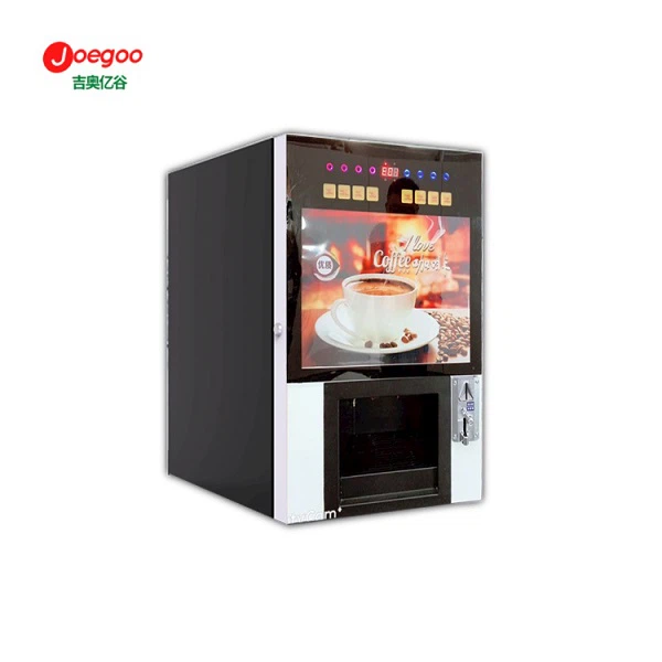 Myntdrevet te kaffeautomat