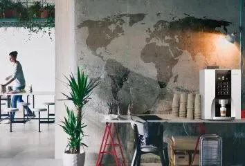 Joegoo Vending har den beste kaffebønnedispenseren på hotellet