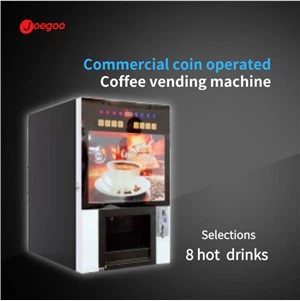 Automatisk mynt kaffe salgsautomat