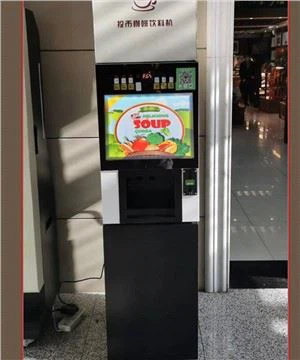 Kopp en suppe salgsautomat