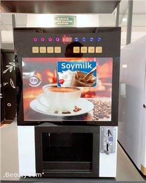 Fersk soya melk salgsautomat
