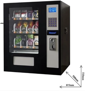Dispensermaskin for brusboks